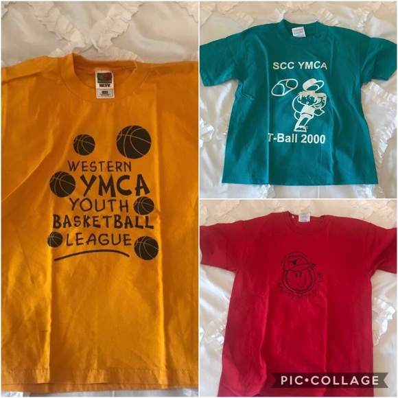 Vintage YMCA Tees - Picture 1 of 8